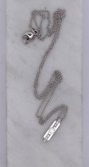 Pendentif et collier Lapure Art deco