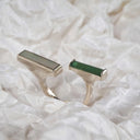 Bague Line Duo Nacre